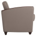 Chair, with Bullnose Arm with Wood Cap