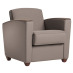 Chair, with Bullnose Arm with Wood Cap