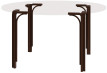 Wood Base, with Brace, Wheelchair Height
