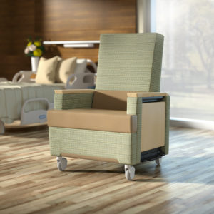 accord™ recliner by patient bed