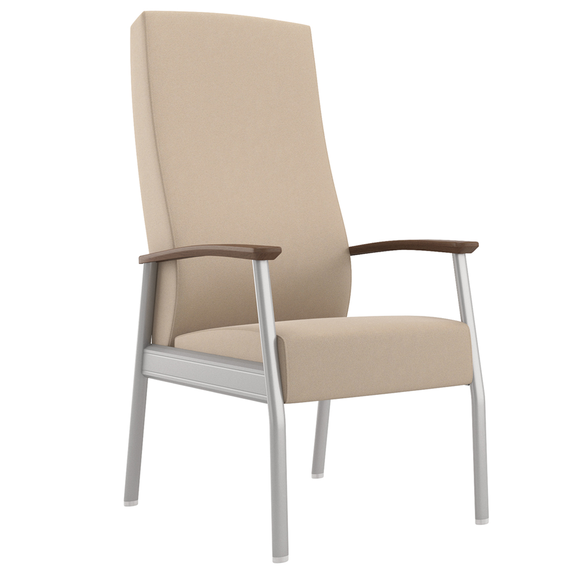 Patient Chair, Metal Frame, High Back Wieland Healthcare Furniture