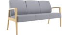 Monroe Sofa, Wood Arm