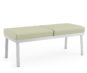 2-seat Bench, Fully Upholstered with Metal Frame